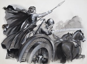Boadicea entfacht die Wut der Briten gegen ihre römischen Herrscher