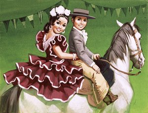 Kinder aus Spanien