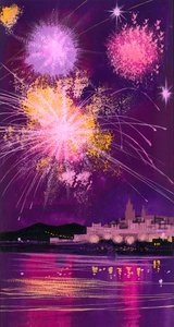 Feuerwerk in Malta