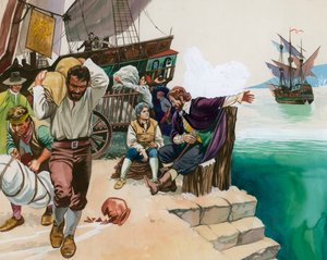 Piraten landen im Hafen