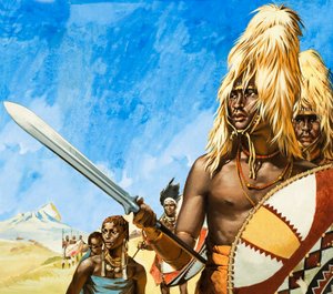 Der Masai-Stamm Afrikas von Angus McBride