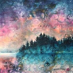 Kosmischer Waldsee