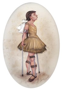 Kleine Tänzerin von vierzehn Jahren, 2019 von Anita Kunz
