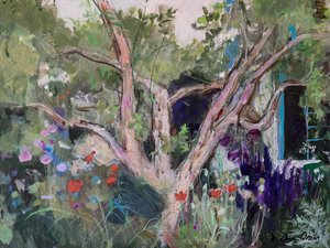 Mittelmeergarten, 2019 von Ann Oram