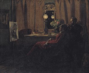 Den Tag bewerten von Anna Ancher