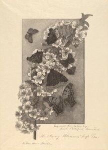 Die Kirschblüten - High Tea von Anna Botsford Comstock