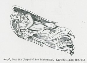 Engel, aus der Kapelle von San Bernardino von Anna Brownell Jameson