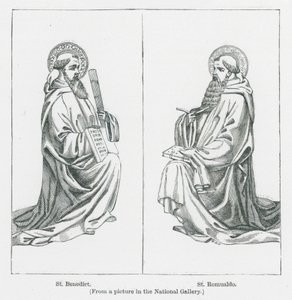 St. Benedikt, St. Romualdo von Anna Brownell Jameson