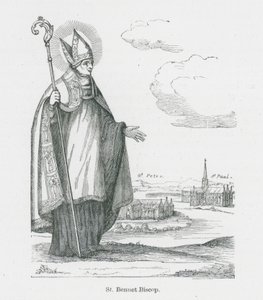 St. Bennet Biscop von Anna Brownell Jameson