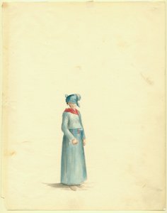 Zeichnung einer Kreolin von Anna Maria Von Phul von Anna Maria von Phul