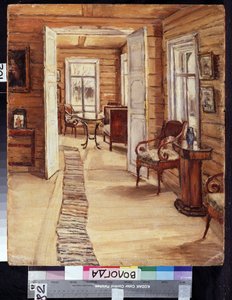 Innenraum des Anwesens von L. Panteleyev in Murmanov