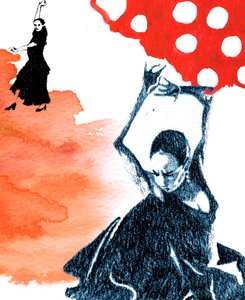 Die tanzenden Spanier von Anna Platts