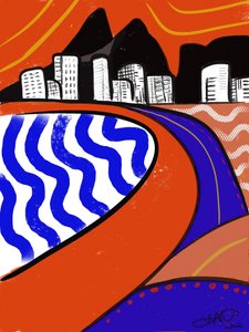 Lebendige Küstenstadt-Reise