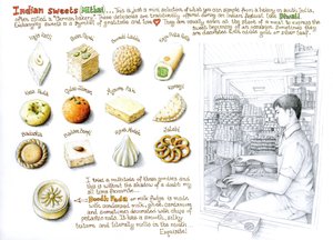 Indische Süßigkeiten von Annalisa Morrocco