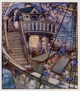 Kinderreim: Ich sah ein Schiff segeln