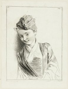 Frauenkopf von Anne Claude Philippe Caylus