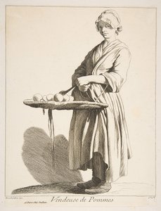 Apfelverkäufer, 1746