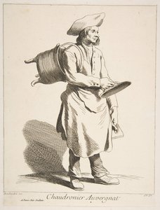 Kupferschmied aus der Auvergne, 1737 von Anne Claude Philippe de Caylus