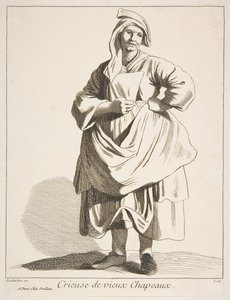 Händler alter Hüte, 1742