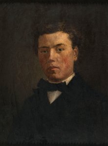 Porträt von Jean-Baptiste Camille Corot 1796-1875, 1828 von Anne François Arnaud