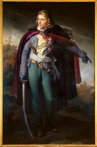 Porträt von Jacques Cathelineau (1759 - 1793) Generalissimus der Vendée von Anne Louis Girodet de Roucy Trioson