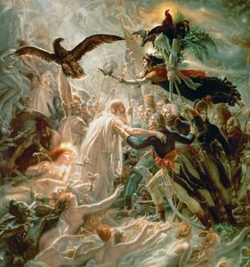 Der Sieg führt die Schatten französischer Helden