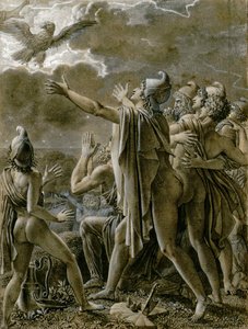 Äneas und seine Gefährten in Latium, 1791-1793 von Anne Louis Girodet de Roucy Trioson