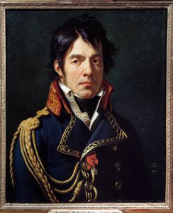 Dominique-Jean Larrey - Porträt von Baron Jean Dominique Larrey, Chefchirurg der ägyptischen Armee und Erfinder des Krankenwagens von Anne Louis Girodet de Roucy Trioson