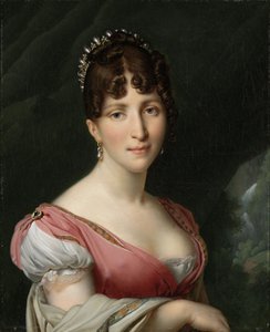 Porträt von Hortense de Beauharnais, Königin von Holland, 1805-9 von Anne Louis Girodet de Roucy Trioson