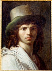 Selbstporträt von Anne Louis Girodet de Roucy-Trioson von Anne Louis Girodet de Roucy Trioson
