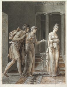 Das Treffen von Orestes und Hermione von Anne Louis Girodet de Roucy Trioson