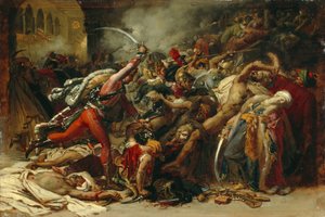 Der Aufstand von Kairo, ca. 1810 von Anne Louis Girodet de Roucy Trioson