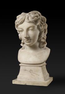 Büstenporträt von Prinz Henry Lubomirski in der Rolle des Bacchus, ca. 1787