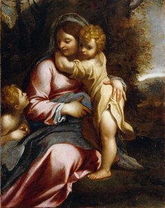 Madonna mit Kind und Johannes