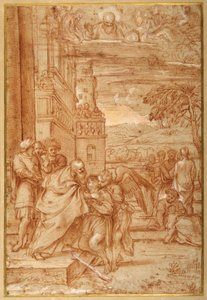 Die Rückkehr des verlorenen Sohnes, nach Annibale Carracci
