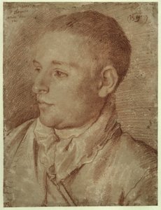 Bildnis des Baldassare Aloisi, genannt Galanino von Annibale Carracci
