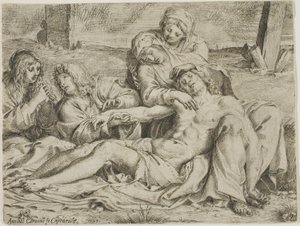 Christus von Caprarola von Annibale Carracci