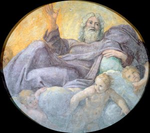 Der ewige Vater von Annibale Carracci