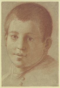 Porträt eines Jungen von Annibale Carracci