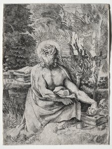 Der heilige Hieronymus von Annibale Carracci