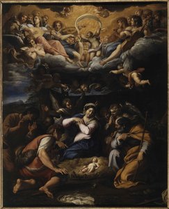 Die Anbetung der Hirten, ca. 1597 von Annibale Carracci