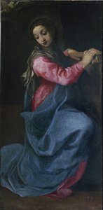 Die Jungfrau der Verkündigung (Detail)