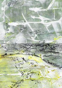 Grüne Felder Horizont von Annick