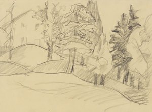 Haus im Wald von Anny Dollschein
