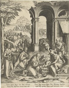 Anbetung der Könige von Anonymous