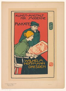 Anzeige für die Kunst-Anstalt für Moderne Plakate von Anonymous