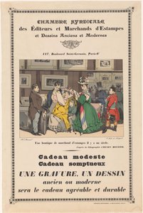 Plakat der Chambre Syndicale des Éditeurs et Marchands d
