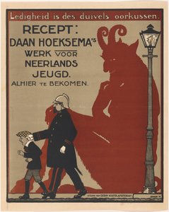 Plakat für Kinderbücher von Daan Hoeksema von Anonymous