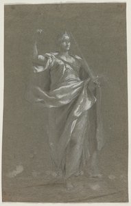 Allegorische Figur (recto und verso)