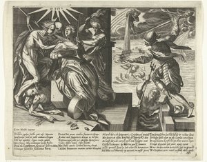 Allegorie auf die Not und die Befreiung von Leiden, 1574